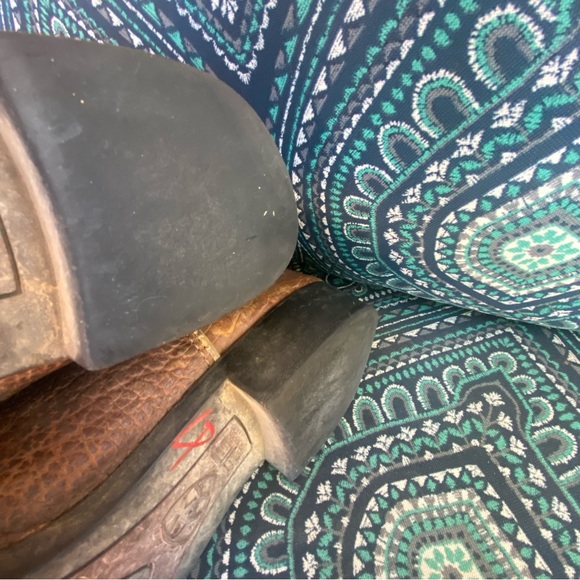 Ariat Boots Mens Rambler 10.5 wide Western Cowboy Brown Leather 34188 2064 Earth - Picture 9 of 10